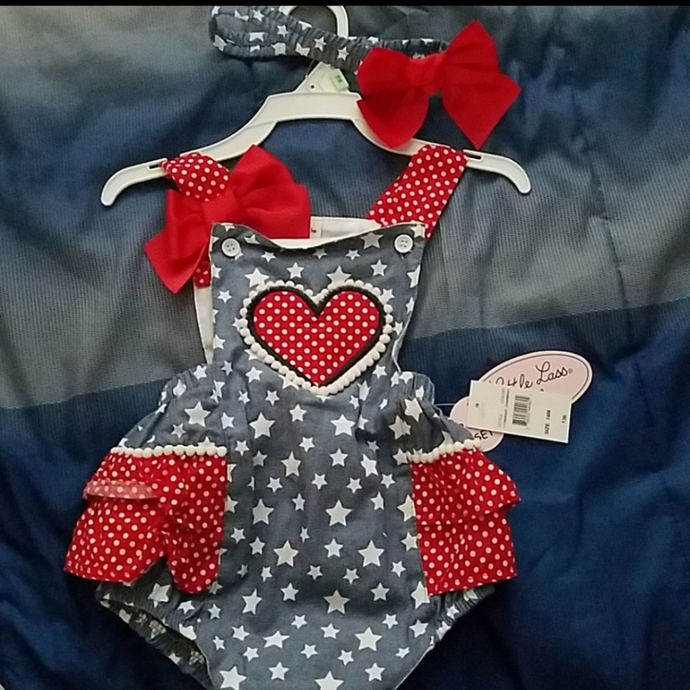 Romper w/ matching headband